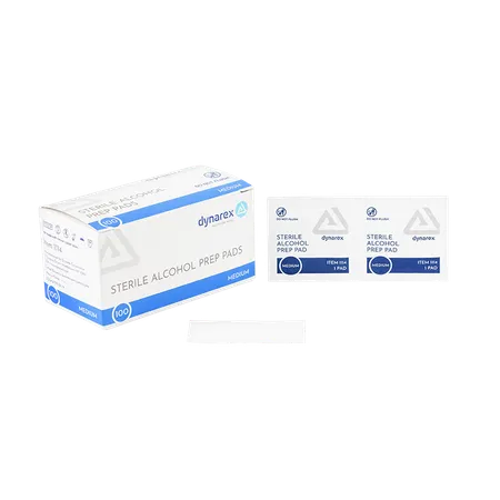 Alcohol Prep Pad Medium, 100/Bx